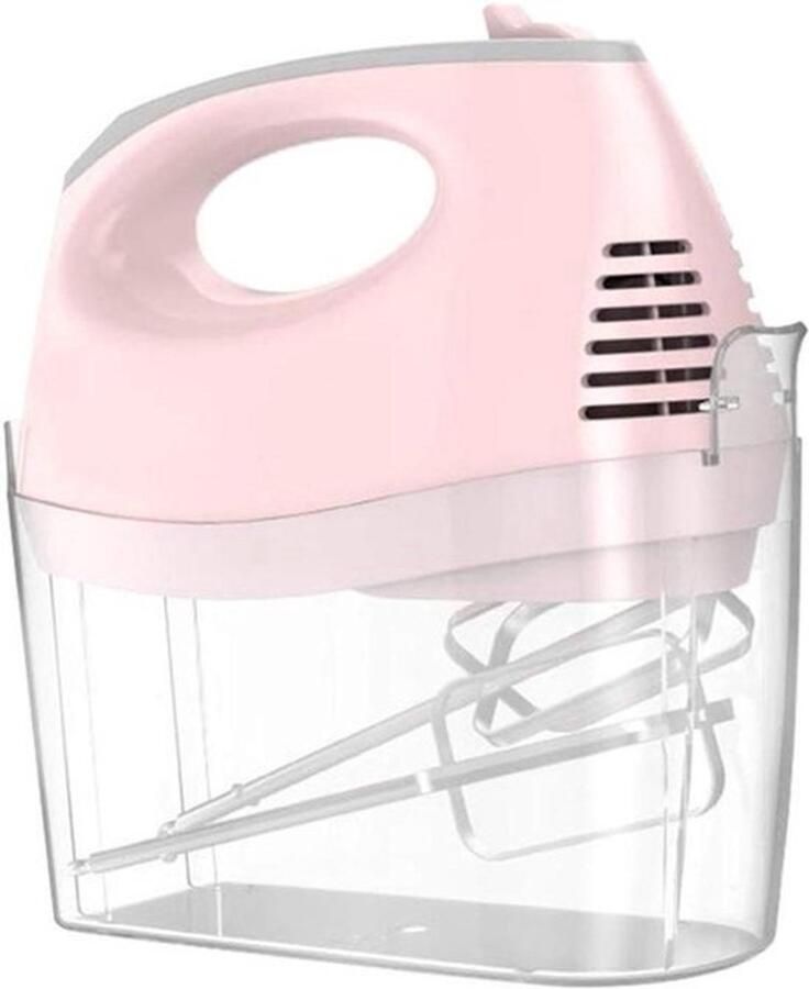 Elektrische handmixer Keukenmixer Bakken en mengen 5 snelheden Compact ontwerp Wit