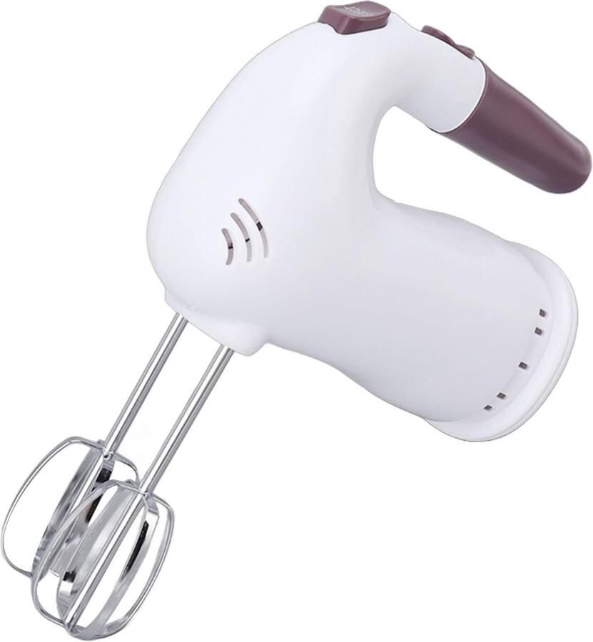 Elektrische Handmixer Keukenmixer Beslag Maken 5 Snelheden 20 x 17 x 10 cm Zwart