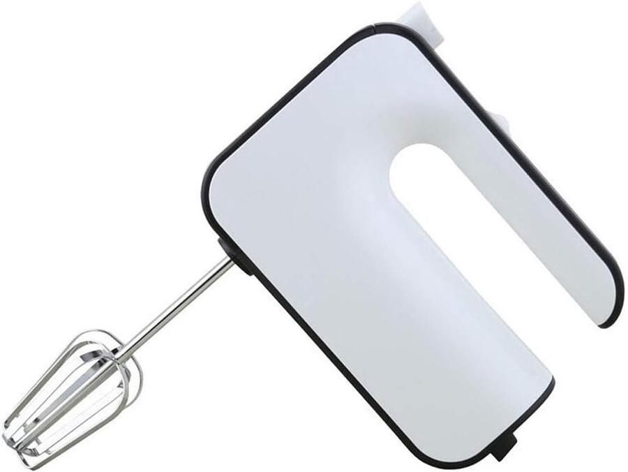 Elektrische Handmixer Keukenmixer Garde Bakken en Koken 5 Snelheden Turbo 200 Watt Wit