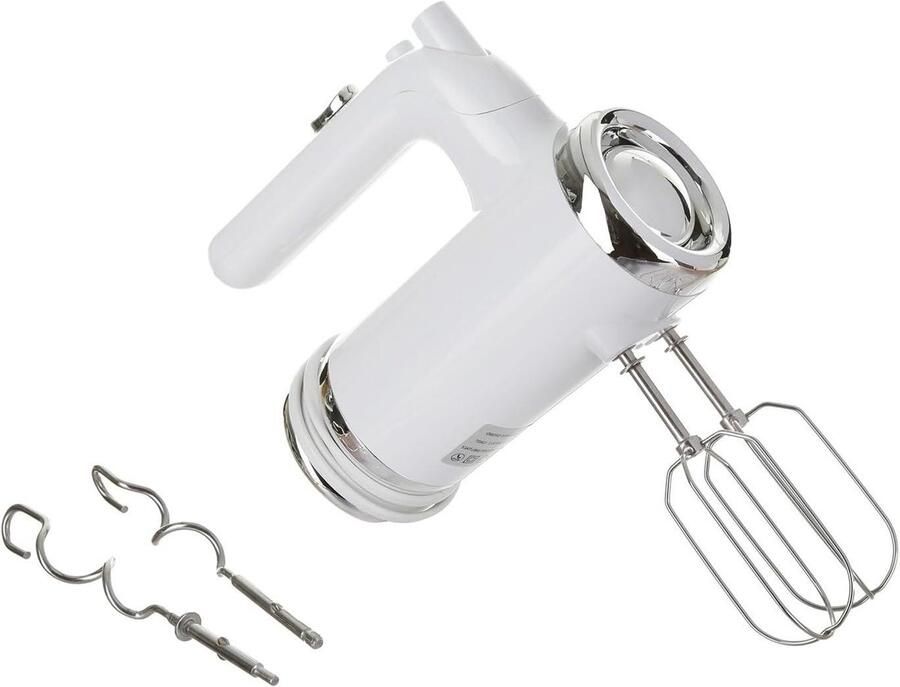 Elektrische Handmixer Keukenmixer Gardes Bakken Mixen 3 Snelheden 250 Watt Wit