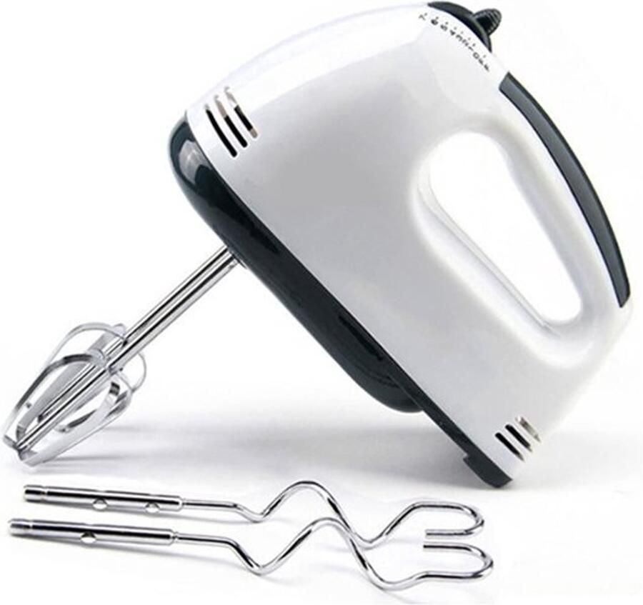Elektrische handmixer met 7 snelheden draagbare elektrische eierklopper elektrische slagroomklopper keukenapparaat voor bakkers dessertliefhebbers koks en huisvrouwen