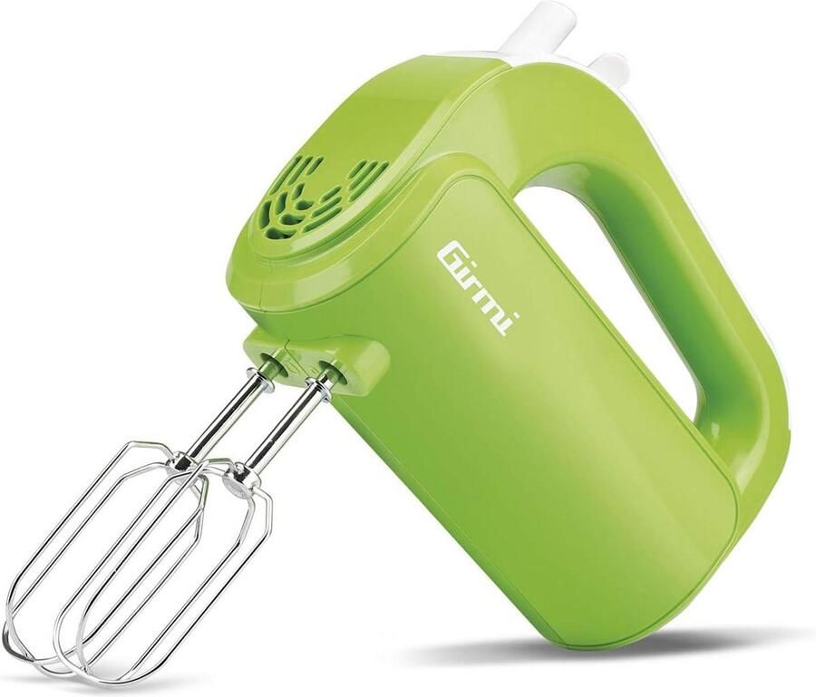 Elektrische Handmixer met Turbofunctie en Roestvrij Stalen Accessoires 170W 5 Snelheden Groen