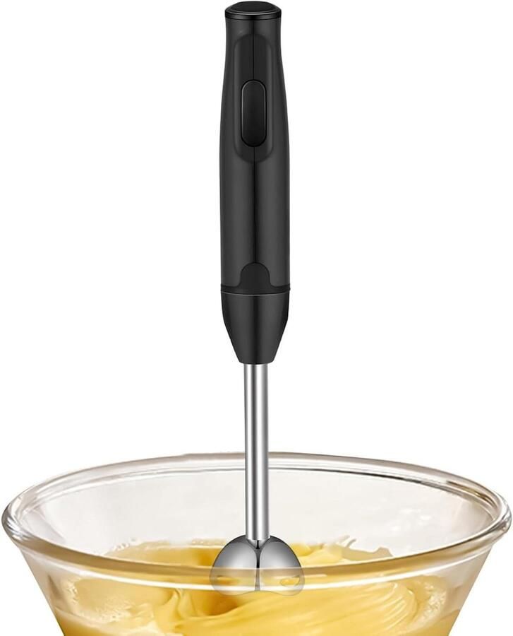 Elektrische staafmixer Handmixer keukenmachine Soepen en sauzen maken Klontvrij mixen 400 W Wit