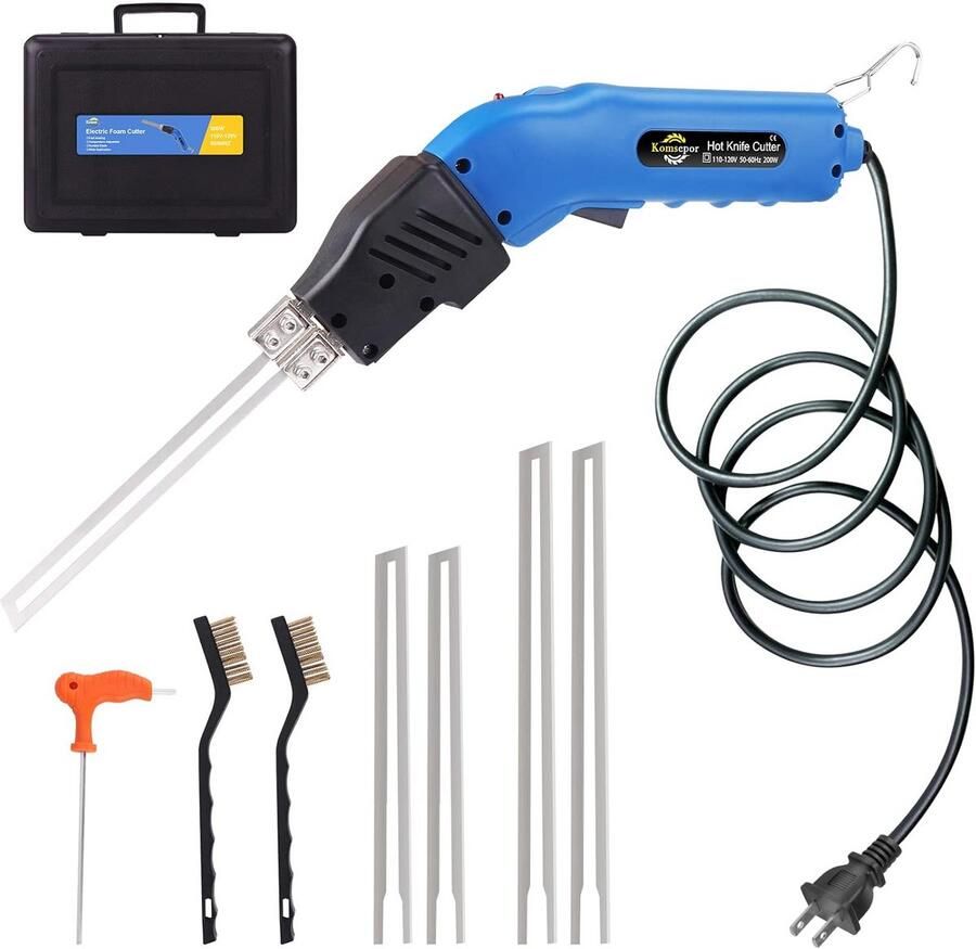 Elektrische Hete Mes Schuimsnijder met Nichrome Messen 220-240V Koelsysteem voor Piepschuim