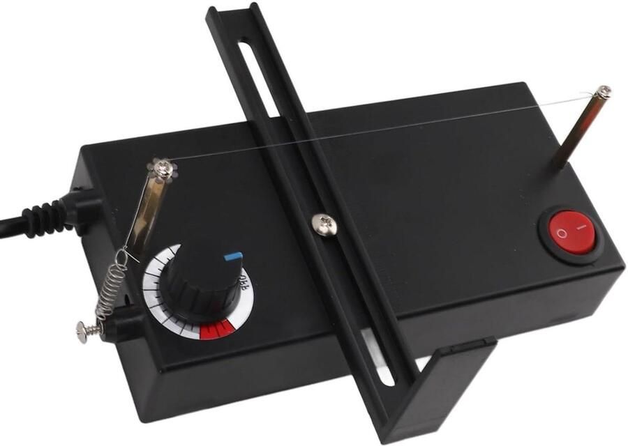 Elektrische hittekabel- en lintsnijder Temperatuur instelbaar Snijmachine voor B Ed-linten Draagbaar Handig in Gebruik 220V EU-stekker