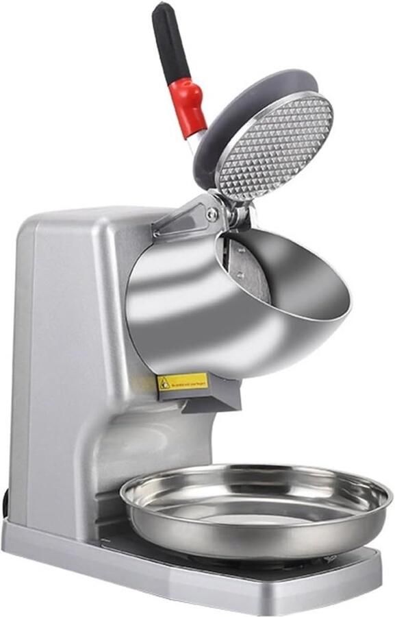 Elektrische Ijsbreker Slush Maker Snelle Drankjes Maken Krachtige Motor 85 Kg u Grijs