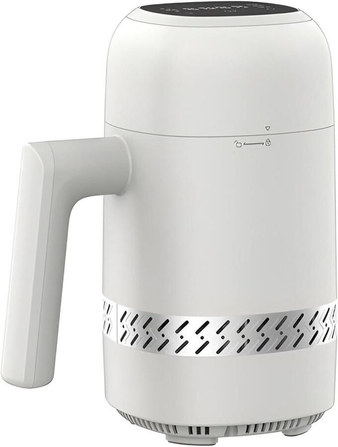 Elektrische Ijsmachine Dessertmaker Zelfgemaakte Desserts Snelvriezen Functie 300 Ml Capaciteit Wit