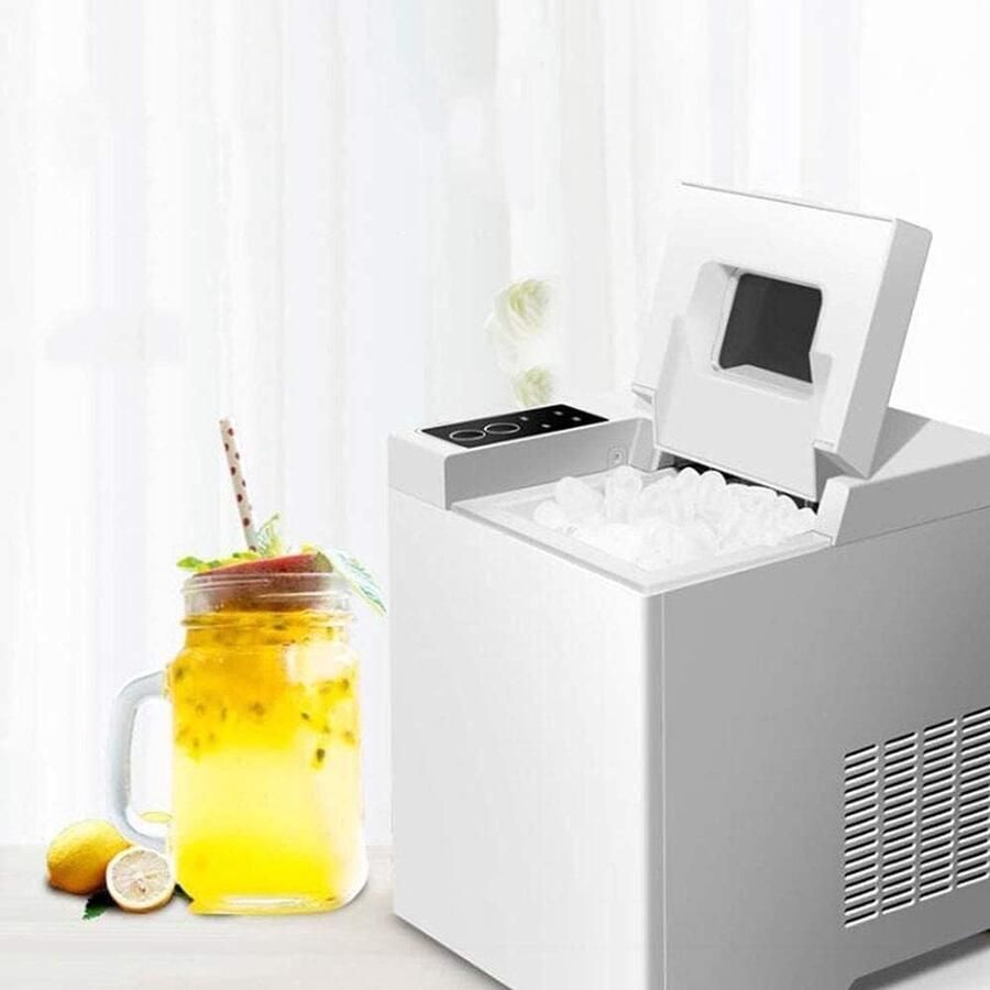 Elektrische ijsmaker Huishoudelijke machine Snel ijs maken Automatische zelfreiniging 24x26x29 cm