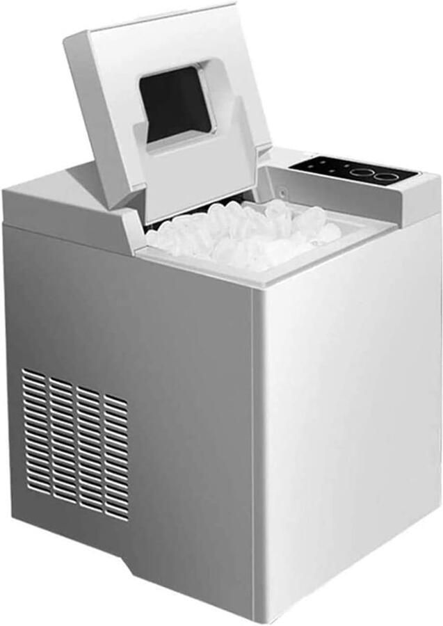 Elektrische ijsmaker Huishoudelijke machine Snelle ijsbereiding Automatische zelfreiniging 24x26x29 cm
