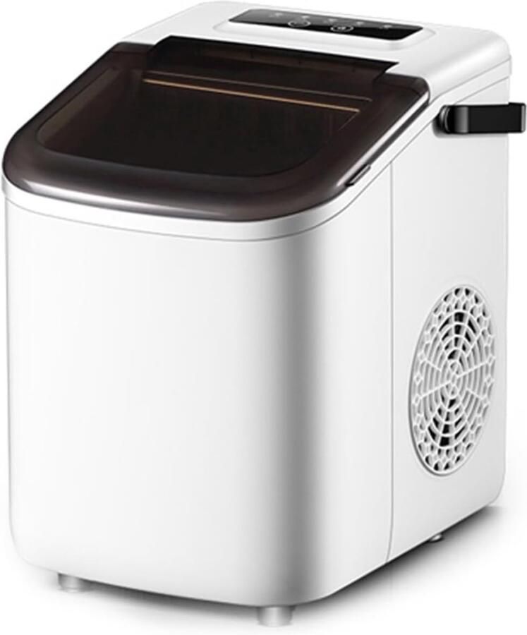 Elektrische ijsmaker IJsblokjes machine Snel ijs maken Compact aanrechtmodel 10-12kg per 24u