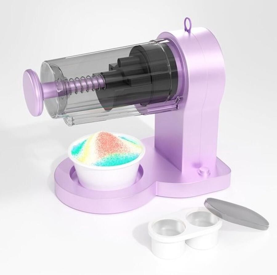 Elektrische IJsmachine Sneeuw Kegel Maker Thuis Gebruik Maakt Pluizig IJs