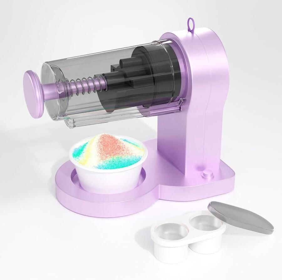 Elektrische ijsscheermachine Sneeuwkegelmaker Smoothies en cocktails Creëert zacht geschoren ijs