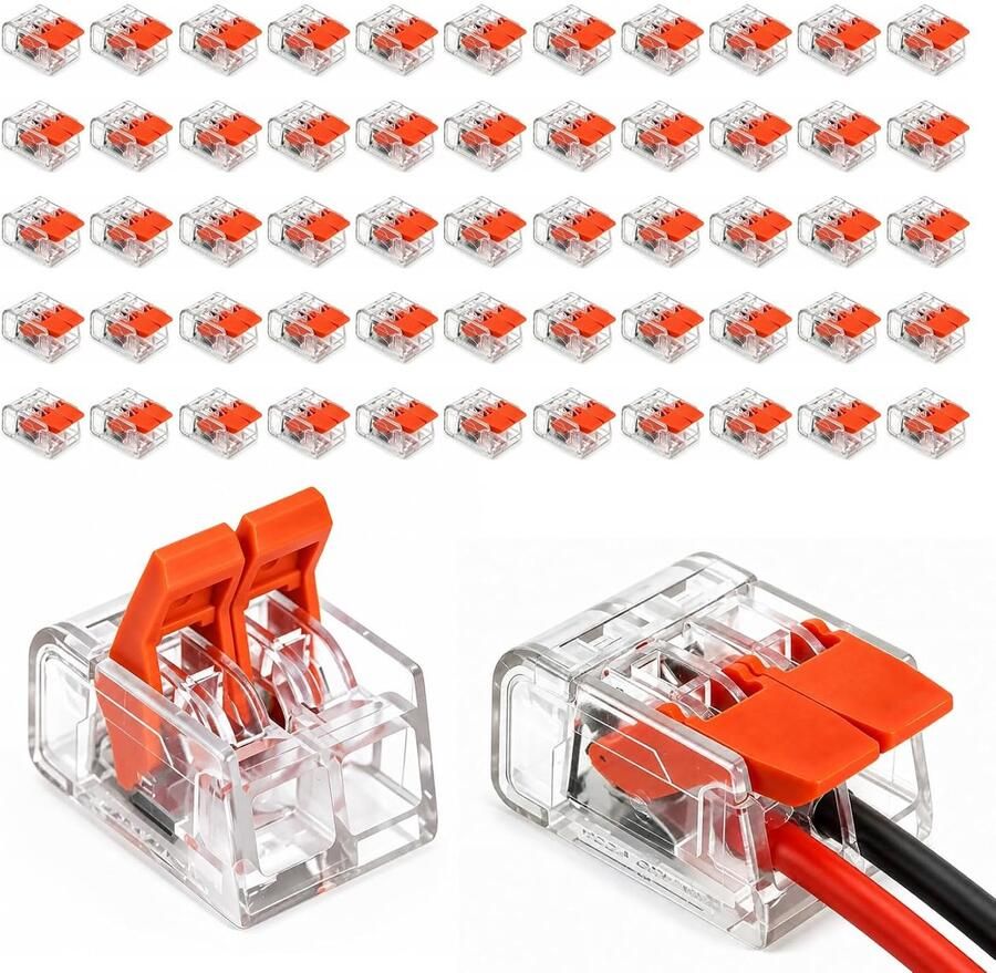 Elektrische kabelklemmen tot 4 mm²