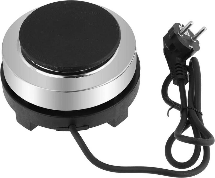Draagbare kookplaat 220 V 500 W Mini-kookplaat voor onderweg Multifunctioneel en compact Ideaal voor het verwarmen van melk water en koffie - Foto 2