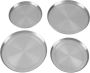 Elektrische Kachelbrander Covers RVS Kookplaat Brander Covers Fornuis Bescherming Ronde Gasfornuis Brander Covers Keukenaccessoires - Thumbnail 1