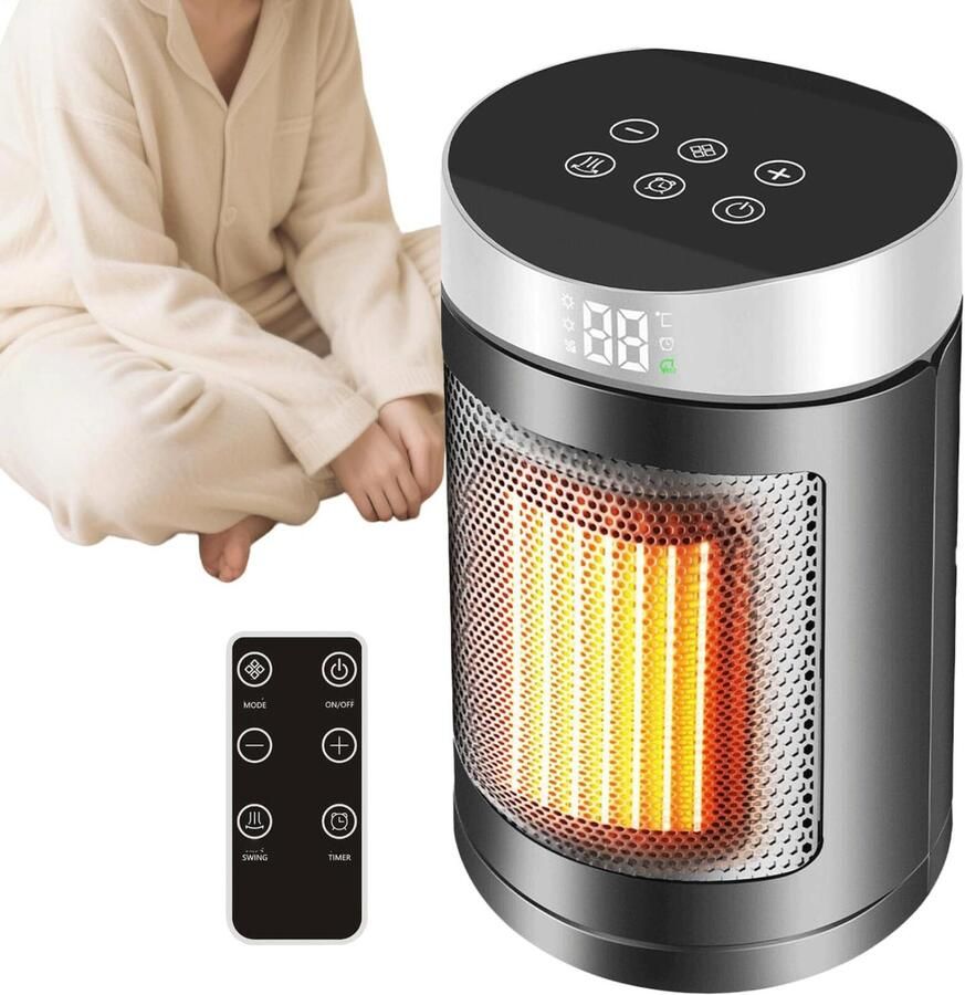 Elektrische kachels Temperatuurgeregelde elektrische kachels Ventilatorkachels met brede zwenkhoek Stille ventilatorkachels Elektrische fornuizen Draagbare kachels Winterverwarming Elektrische kachels voor huishoudelijk gebruik