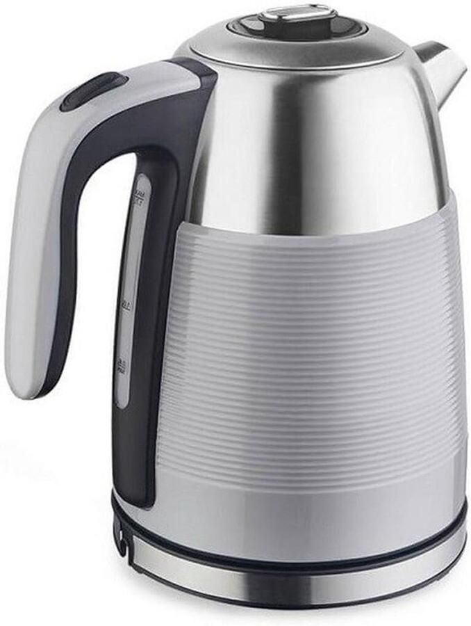 Elektrische Ketel Waterkoker Snel Water Koken Duurzaam Ontwerp 1.7 Liter Grijs