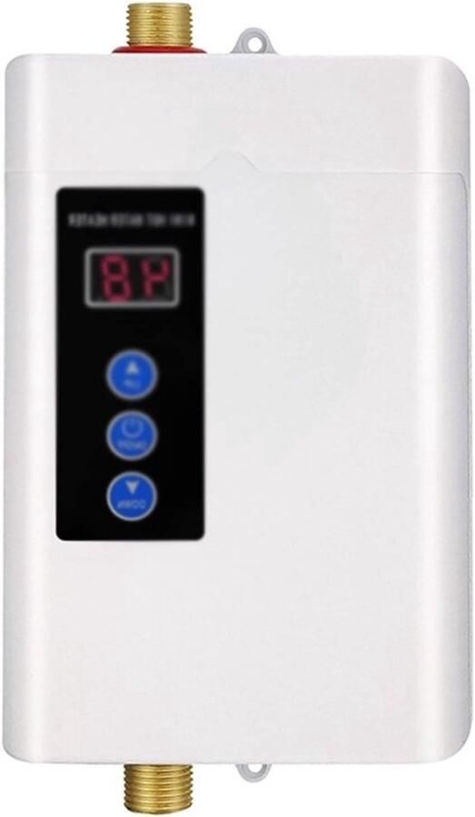 Elektrische keukenboiler Warmwaterkraanboiler Meteen warm water Constante temperatuur 4000W Wit
