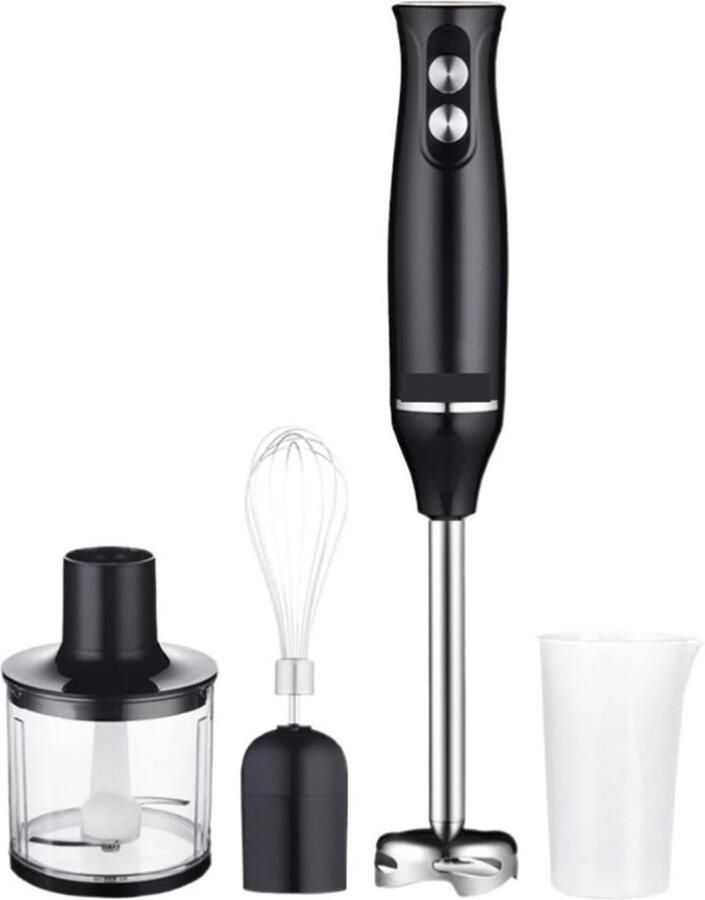 Elektrische Keukenmixer Handmixer Deegmixer Bakken en Koken Dubbele Snelheidsregeling 500W Wit