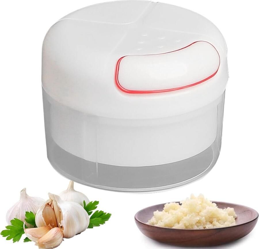 Elektrische knoflookhakker draagbare draadloze knoflook Mincer Masher Kleine handknoflookmolen hakker multifunctionele handmatige keukenmachine ui peper kaas noten chili fruit