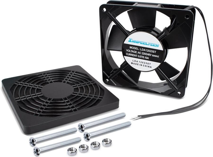 Elektrische Koelventilator 1 120 x 120 x 25 mm Mini Stille Ventilator Voor IJsmachines en Computers