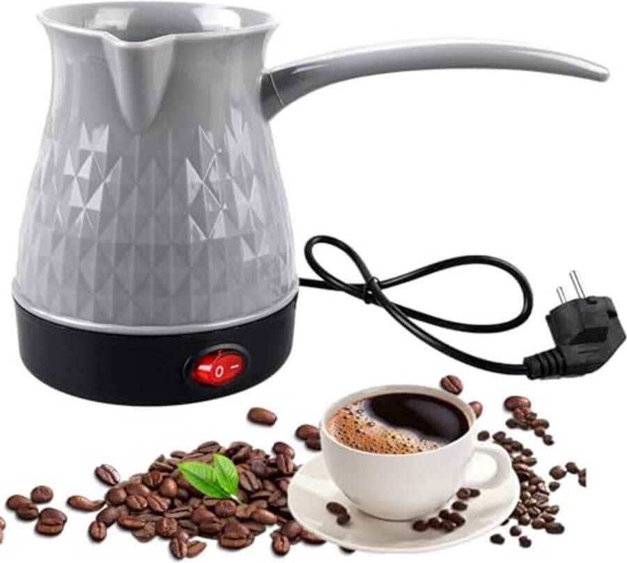 Elektrische Koffiekan 500 ml Turks Koffiezetapparaat voor Thuis en Kantoor