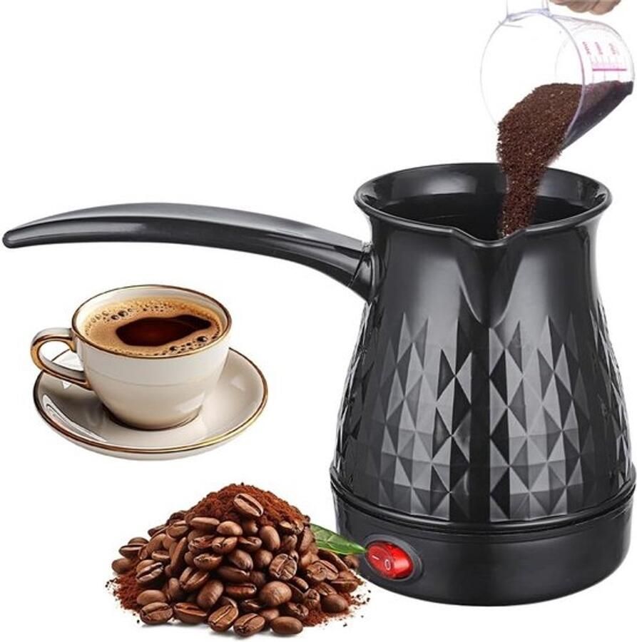 Elektrische Koffiekan 500 ml voor Espresso en Mocha Inductie Koffiezetter Draagbare Koffiekoker voor Thuis Kamperen en Kantoor
