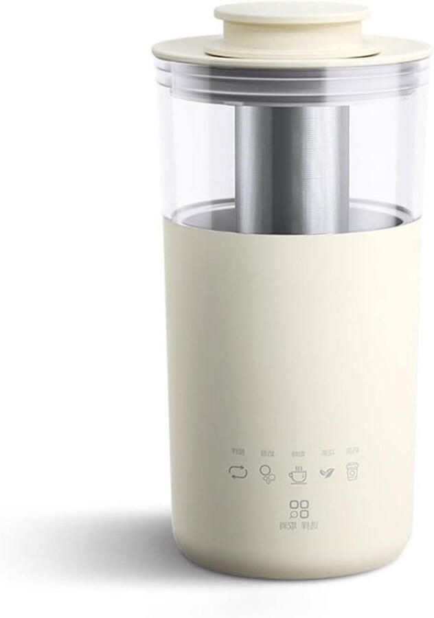 Elektrische Koffiemachine Reis Koffiezetter Koffie Maken Intelligent Bedieningspaneel 300ml Wit
