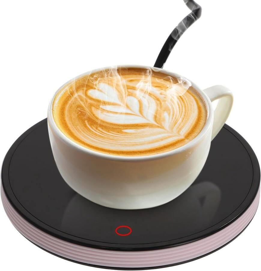 Intelligente Bekerwarmer Verwarmingsplaat Onderzetter Dranken Warm Houden Constante Temperatuur 18 Watt Meerkleurig - Foto 2