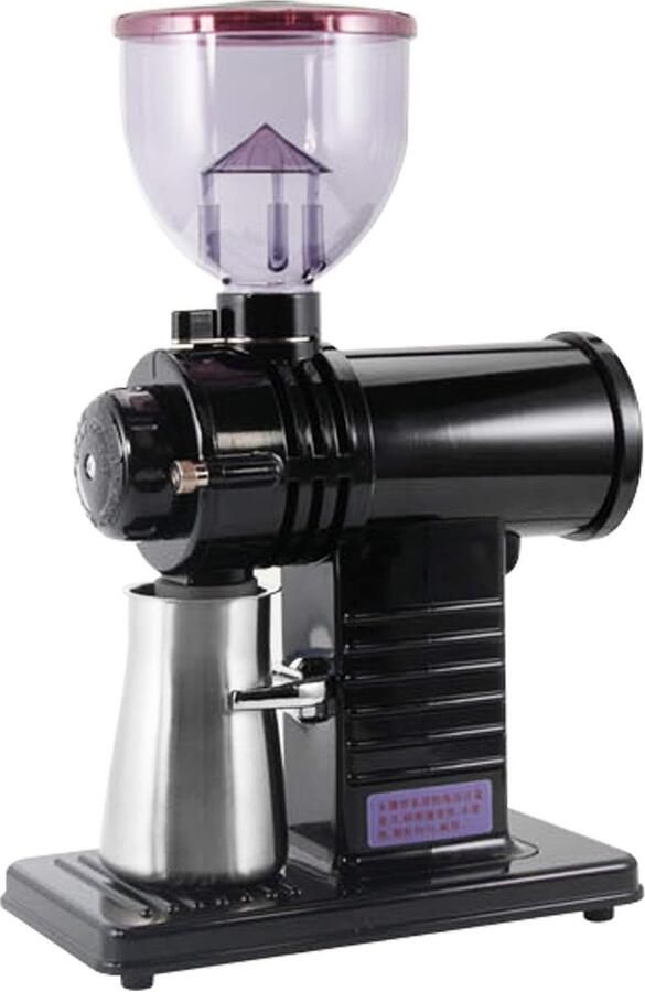 Elektrische Koffiemolen Automatische Molen Verse Koffie Maken 10 Maalstanden 225g Trechter Zwart