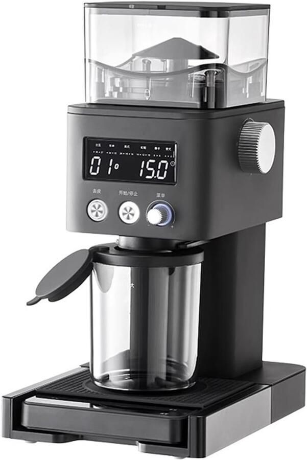 Elektrische Koffiemolen Conische Molen Espresso Zetten 30 Maalstanden 53 58mm Portafilter