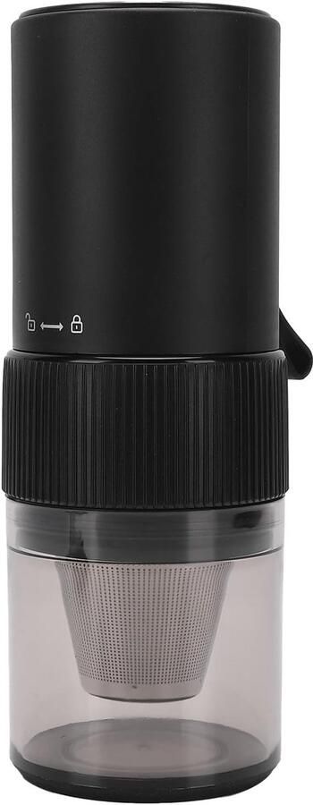 Elektrische Koffiemolen Draagbare Bonenmaler Thuis en Reizen Automatische Stop 76 x 200 mm