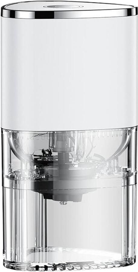 Elektrische Koffiemolen Keramische Molen Verse Koffie Draagbaar Ontwerp 19 x 7.5 cm Zwart