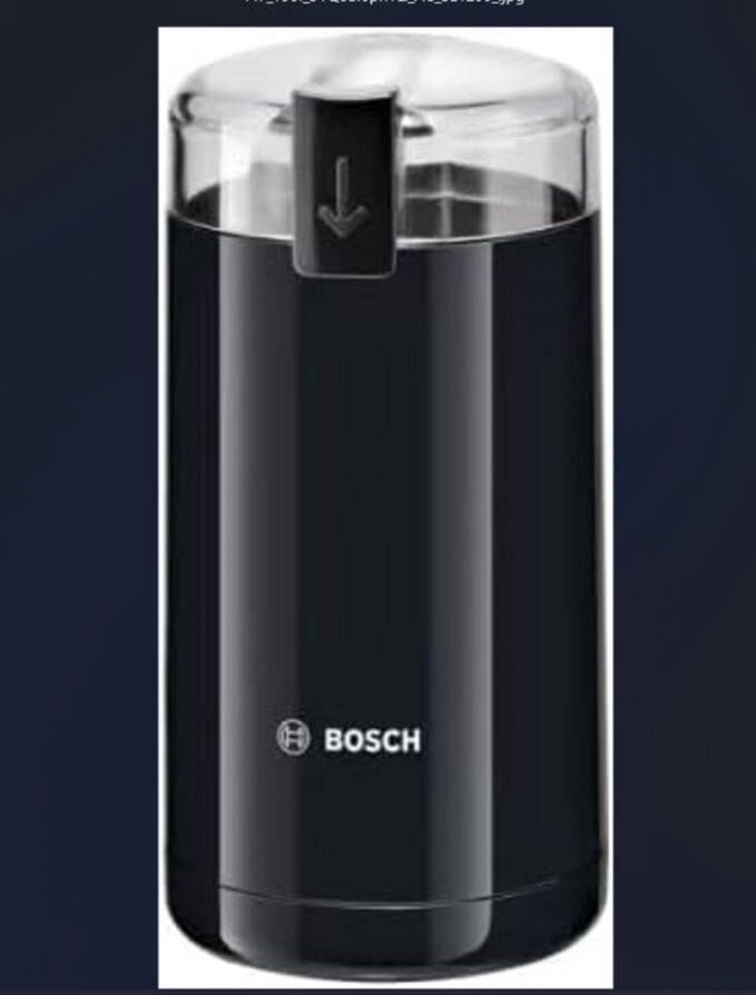 “Elektrische Koffiemolen – Kitchen Grinder voor Koffiebonen – Compact – Zwart”