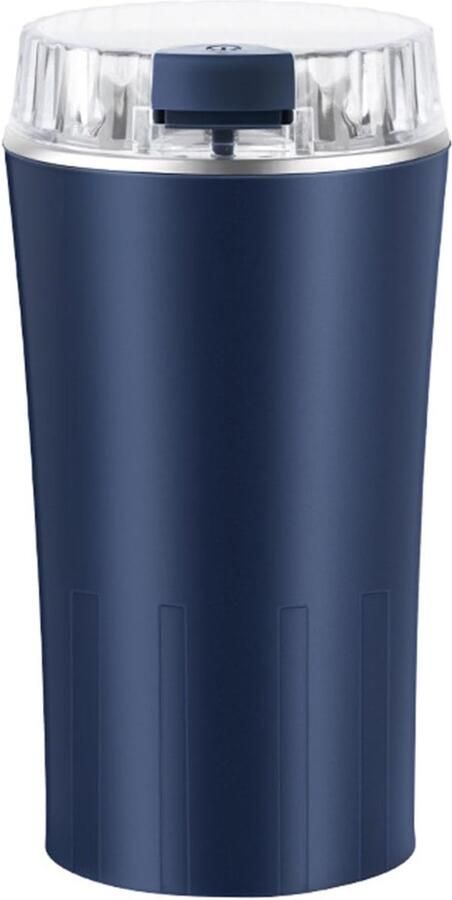 Elektrische Koffiemolen Koffiebonenmolen Maalapparaat Verse Koffie Maken Roestvrijstalen Messen Maalt 12 Kopjes Blauw
