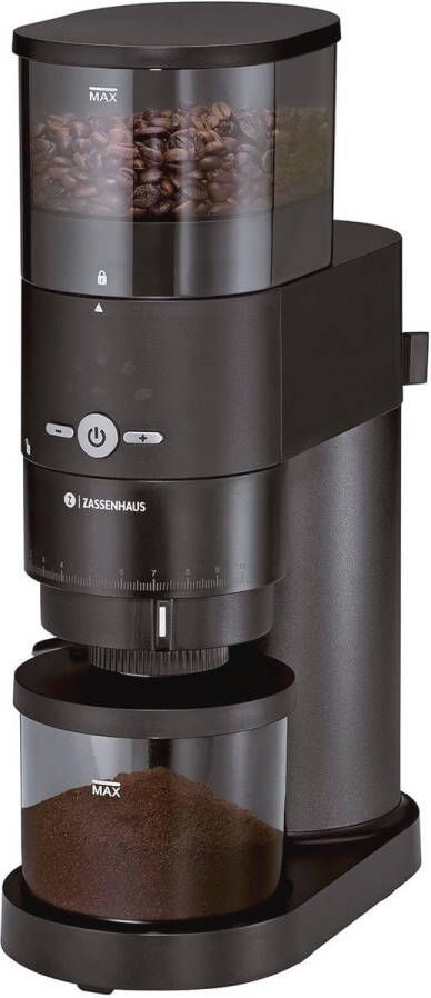Elektrische Koffiemolen met Kegelmaalwerk en 10 Maalgraadinstellingen