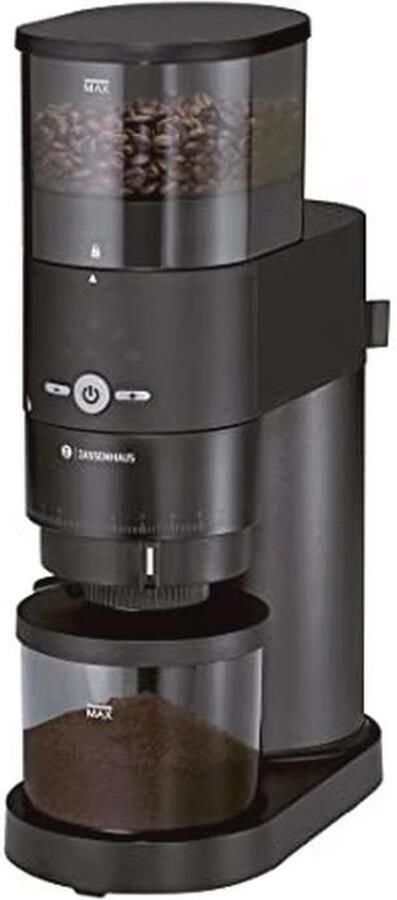 Elektrische Koffiemolen Met Kegelmolen 10 Maalstanden Geluidsarm