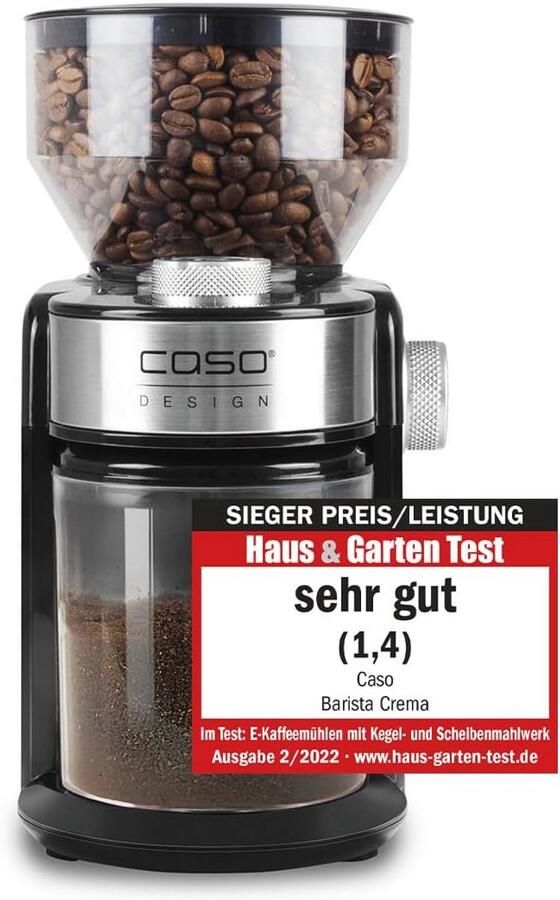 Elektrische Koffiemolen met Maalgraadinstellingen Aromavriendelijk Malen voor Espresso en Koffie