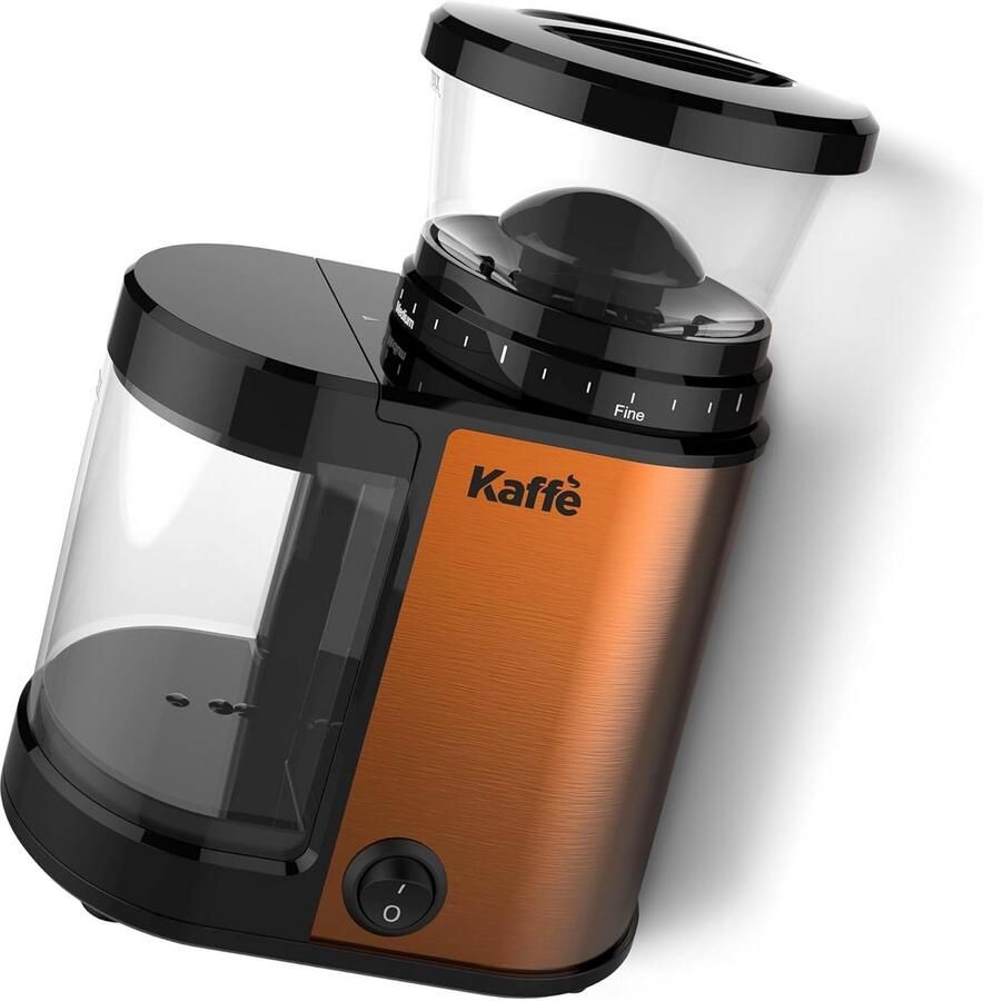 Elektrische Koffiemolen met Verstelbare Maalgraad Precisie Bonenmaler voor Thuis