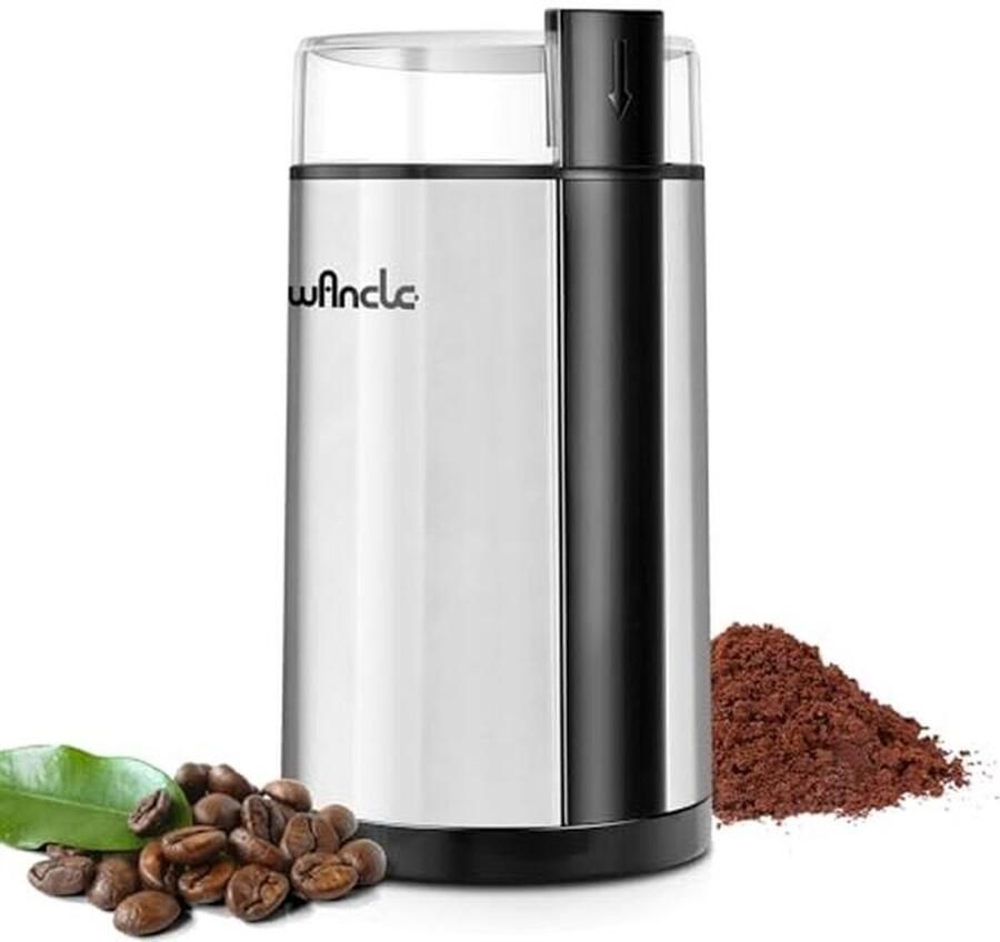 Elektrische Koffiemolen One-Touch Maalmachine voor Koffiebonen en Specerijen