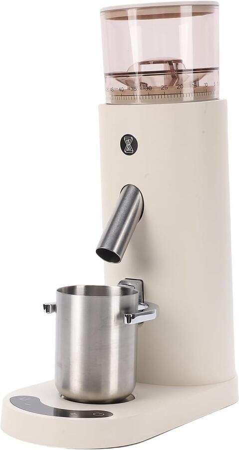 Elektrische Koffiemolen Oplaadbare Molen Verse Koffie Zetten 60 Maalinstellingen 80g Inhoud Abrikoos