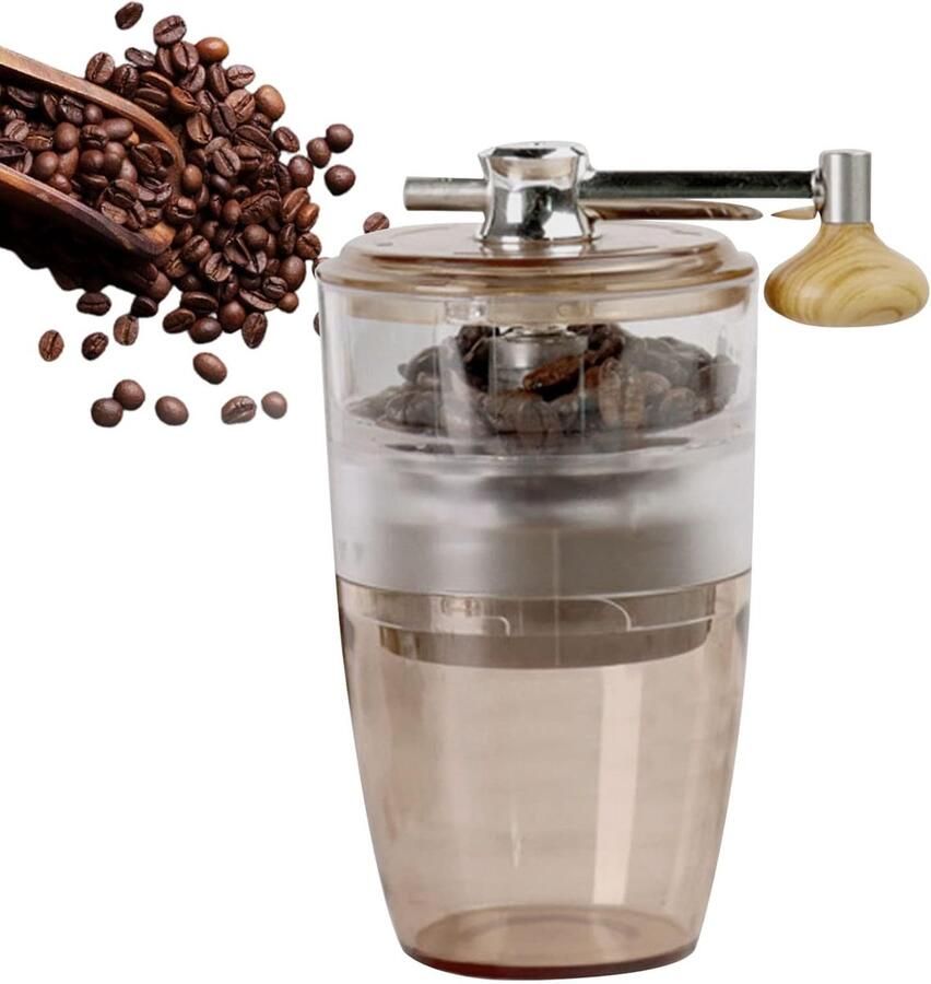 Elektrische Koffiemolen Roestvrij Staal Verse Koffie Vijf Maalinstellingen 150 ml Zilver