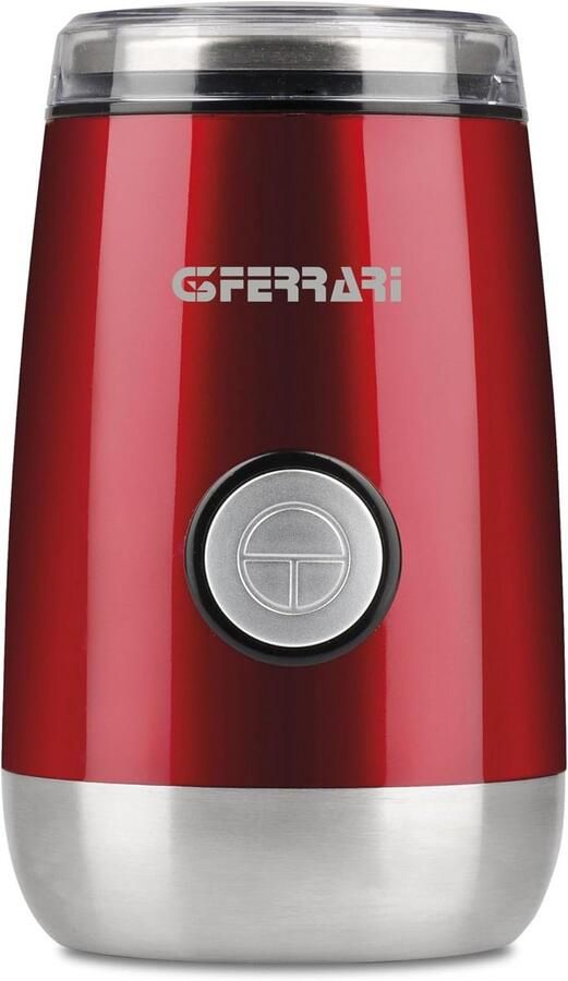 Elektrische Koffiemolen Rood Vintage Design voor Espressomaling 50g