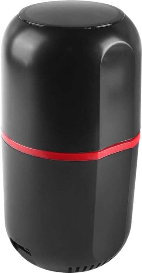 Elektrische koffiemolen voor espressobonen noten granen bonen specerijen hakmolen met krachtige motor robuuste roestvrijstalen messen maalt tot 50 g capaciteit zwart 150 W