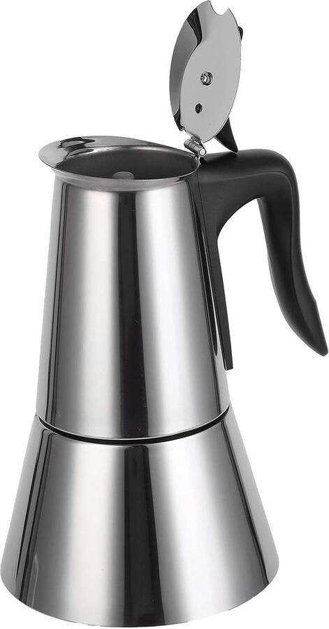 Elektrische Koffiepot Percolator Koffiezetter Snelle Koffie Maken Automatische Uitschakeling 300ML Capaciteit Rood