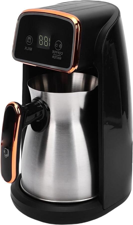 Elektrische Koffiezetter Turkse Koffiemaker Mokkapot Koffie en Thee Zetten Draagbaar en Verwarmend