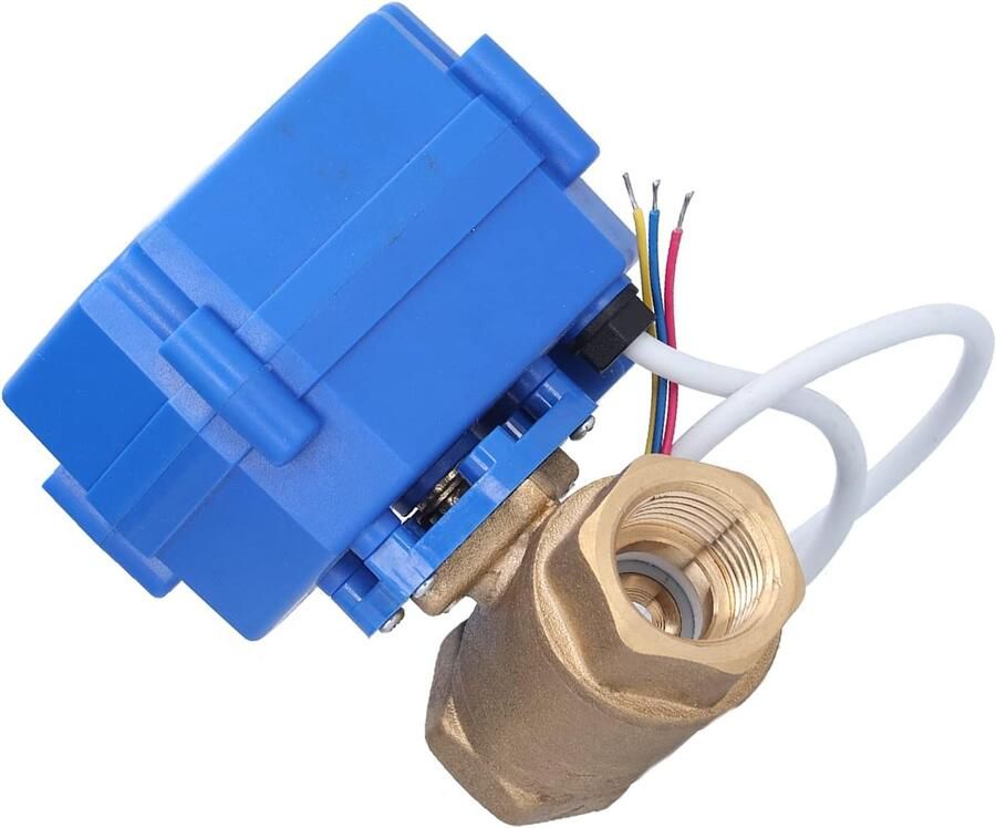 Elektrische Kogelkraan Messing Mini 3-draads 2 Bedieningsmodus
