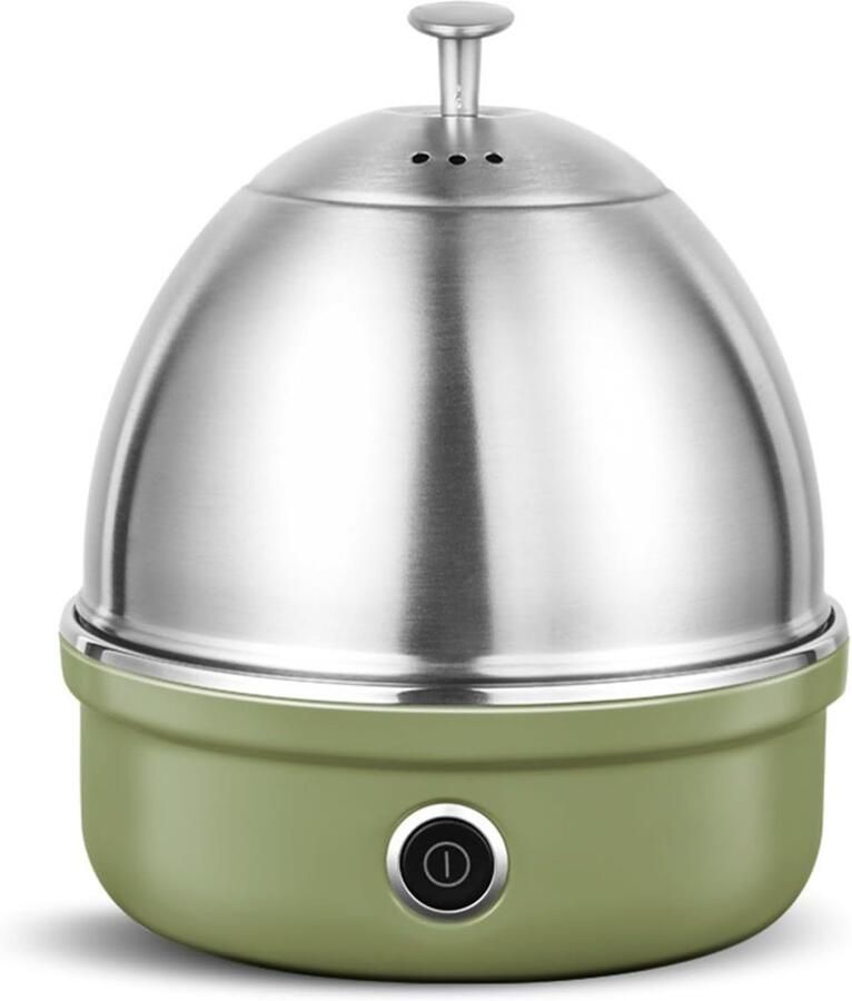 Elektrische Koker Stoomkoker Multicooker Ontbijt Bereiden Automatische Bediening 15.5x18cm Groen