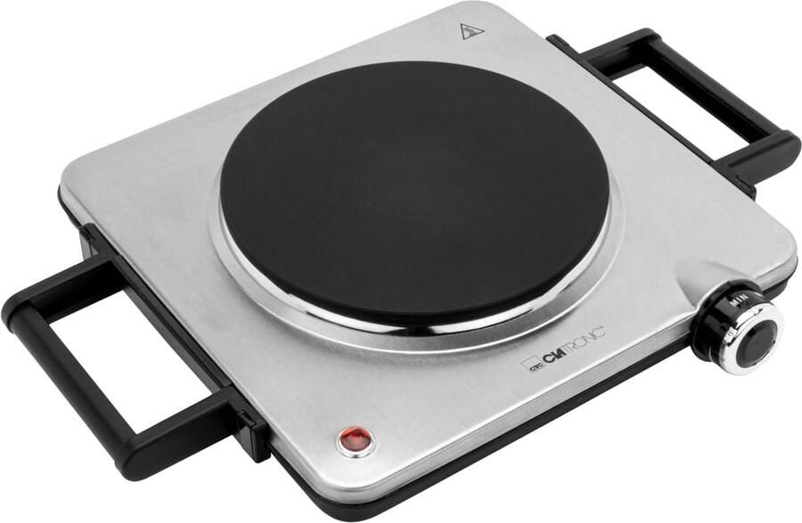 Elektrische kookplaat 1500 watt compacte kookplaat voor keuken kantoor of camping met traploze temperatuurinstelling