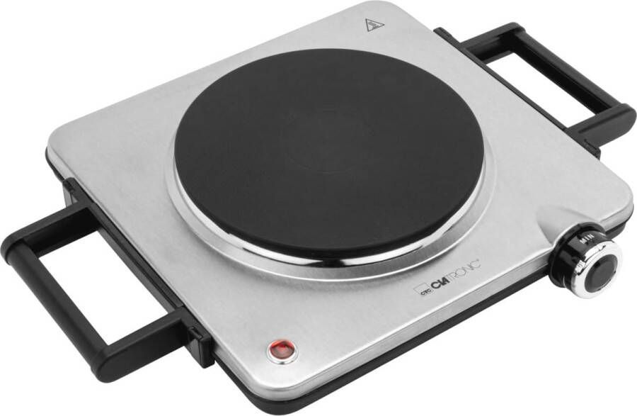 Elektrische Kookplaat 1500 Watt Enkel Kookplaat met Traploze Temperatuurinstelling voor Keuken Kantoor of Camping